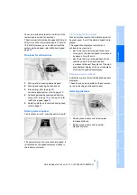 Preview for 73 page of BMW 2007 5 Series Owner'S Manual