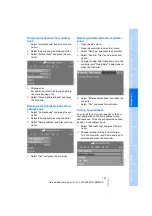 Preview for 153 page of BMW 2007 5 Series Owner'S Manual