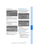 Preview for 183 page of BMW 2007 5 Series Owner'S Manual