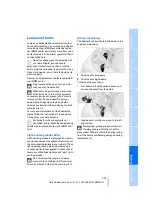 Preview for 237 page of BMW 2007 5 Series Owner'S Manual