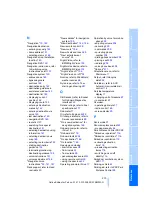 Preview for 275 page of BMW 2007 5 Series Owner'S Manual