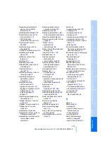 Preview for 277 page of BMW 2007 5 Series Owner'S Manual