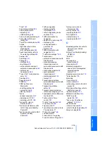 Preview for 281 page of BMW 2007 5 Series Owner'S Manual