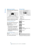 Preview for 72 page of BMW 2007 6 Series Owner'S Manual