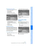 Preview for 161 page of BMW 2007 6 Series Owner'S Manual