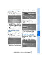 Preview for 163 page of BMW 2007 6 Series Owner'S Manual