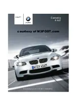 BMW 2007 M3 Owner'S Manual preview