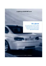 Предварительный просмотр 11 страницы BMW 2007 M3 Owner'S Manual