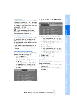 Предварительный просмотр 65 страницы BMW 2007 M3 Owner'S Manual