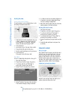 Предварительный просмотр 72 страницы BMW 2007 M3 Owner'S Manual