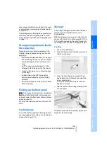 Предварительный просмотр 105 страницы BMW 2007 M3 Owner'S Manual