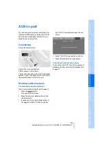 Предварительный просмотр 165 страницы BMW 2007 M3 Owner'S Manual