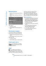 Предварительный просмотр 168 страницы BMW 2007 M3 Owner'S Manual