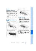 Предварительный просмотр 185 страницы BMW 2007 M3 Owner'S Manual