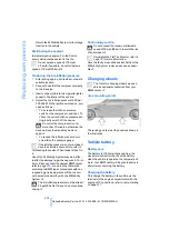 Предварительный просмотр 216 страницы BMW 2007 M3 Owner'S Manual