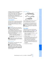 Предварительный просмотр 221 страницы BMW 2007 M3 Owner'S Manual