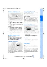 Preview for 47 page of BMW 2007 M5 Owner'S Manual