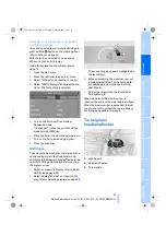 Preview for 63 page of BMW 2007 M5 Owner'S Manual