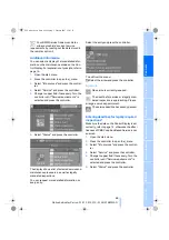 Preview for 71 page of BMW 2007 M5 Owner'S Manual