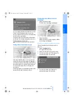 Preview for 73 page of BMW 2007 M5 Owner'S Manual