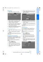 Preview for 77 page of BMW 2007 M5 Owner'S Manual