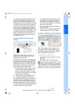 Preview for 89 page of BMW 2007 M5 Owner'S Manual