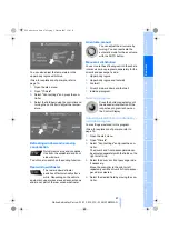 Preview for 99 page of BMW 2007 M5 Owner'S Manual