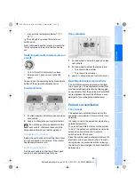 Preview for 101 page of BMW 2007 M5 Owner'S Manual