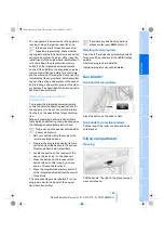 Preview for 105 page of BMW 2007 M5 Owner'S Manual