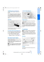 Preview for 107 page of BMW 2007 M5 Owner'S Manual