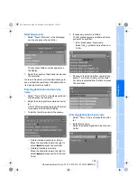 Preview for 125 page of BMW 2007 M5 Owner'S Manual