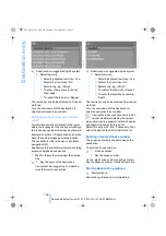 Preview for 128 page of BMW 2007 M5 Owner'S Manual