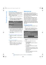 Preview for 134 page of BMW 2007 M5 Owner'S Manual