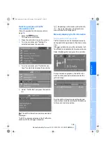 Preview for 141 page of BMW 2007 M5 Owner'S Manual