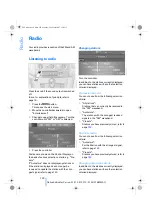 Preview for 152 page of BMW 2007 M5 Owner'S Manual