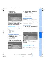 Preview for 155 page of BMW 2007 M5 Owner'S Manual