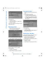 Preview for 164 page of BMW 2007 M5 Owner'S Manual