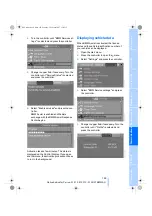 Preview for 195 page of BMW 2007 M5 Owner'S Manual