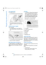 Preview for 214 page of BMW 2007 M5 Owner'S Manual