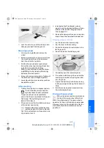 Preview for 219 page of BMW 2007 M5 Owner'S Manual