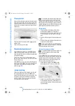 Preview for 222 page of BMW 2007 M5 Owner'S Manual