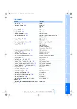 Preview for 233 page of BMW 2007 M5 Owner'S Manual