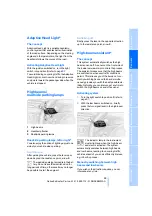 Preview for 101 page of BMW 2007 M6 Owner'S Manual