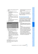 Preview for 141 page of BMW 2007 M6 Owner'S Manual