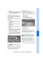 Preview for 159 page of BMW 2007 M6 Owner'S Manual