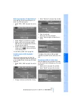 Preview for 163 page of BMW 2007 M6 Owner'S Manual