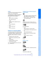 Предварительный просмотр 15 страницы BMW 2007 X3 Owner'S Manual