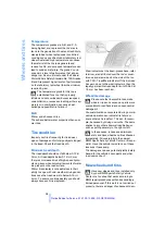 Предварительный просмотр 96 страницы BMW 2007 X3 Owner'S Manual