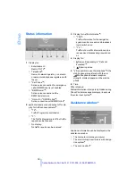 Preview for 20 page of BMW 2007 X5 3.0d Owner'S Handbook Manual