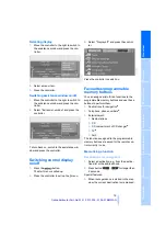 Preview for 21 page of BMW 2007 X5 3.0d Owner'S Handbook Manual